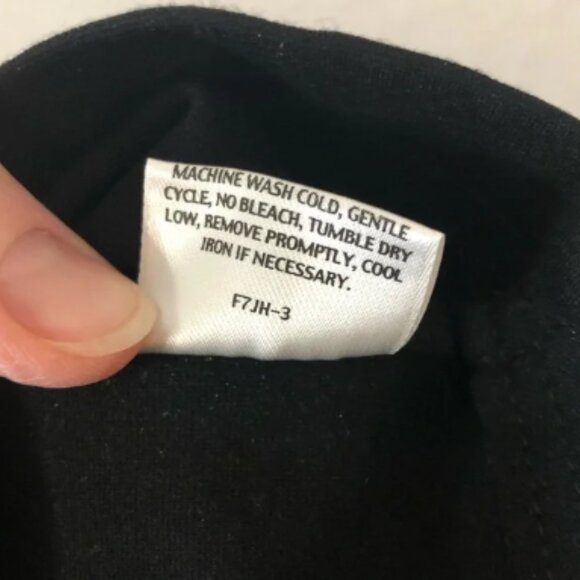 Eileen Fisher Straight Leg Business Casual Black Pants - Size Medium - Picture 8 of 8